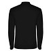 Estrella Langarm Poloshirt für Herren, schwarz, S