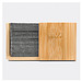 Filzuntersetzer ECO BASE,braun, grau