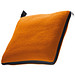 Fleecedecke/-kissen 2 in 1, orange