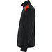 Fleecejacke Terrano in kombinierten Farben, L, schwarz/rot