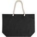 Florida 270 g/m² Strandtragetasche aus recyceltem GRS-Material, schwarz