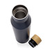 Gaia Vakuumflasche aus RCS recyceltem Stainless-Steel, blau