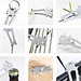 Geschenkartikel: ROMINOX® Key Tool Lion (22 Funktionen) im Motiv-Mäppchen Danke, silber