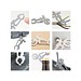 ROMINOX® Key Tool Motorbike / Motorrad (21 Funktionen) im Motiv-Mäppchen Osterhase, grün