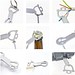 Geschenkartikel: ROMINOX® Key Tool Snake (19 Funktionen) im Motiv-Mäppchen Große Helden, silber
