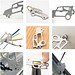Geschenkartikel: ROMINOX® Key Tool SUV / Auto (19 Funktionen) im Motiv-Mäppchen Danke, silber