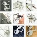 Geschenkartikel: ROMINOX® Key Tool Tractor/Traktor (18 Funktionen) im Motiv-Mäppchen Große Helden, silber