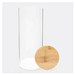Glas-Vorratsdose ECO STORAGE L, Füllmenge ca. 850 ml,braun, transparent