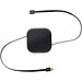 Gloas Aufrollbares 5 in 1 Kabel aus Recyclingmaterial mit Datensynchronisierung und 100 W Schnellladefunktion sowie Smartphone Toolkit, schwarz