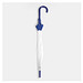 Glockenschirm HONEYMOON,blau, transparent