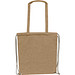 Gym-Cottonbag aus recycelter Baumwolle, weiss