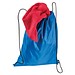 Gymbag aus recyceltem Polyester , blau