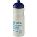 H2O Active® Eco Base 650 ml Sportflasche mit Stülpdeckel, elfenbeinweiß/ blau
