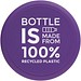 H2O Active® Eco Tempo 700 ml Wasserflasche mit Drehdeckel, lila