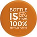 H2O Active® Eco Tempo 700 ml Wasserflasche mit Drehdeckel, orange