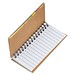 Haftnotiz Set mit Spiralblock , beige