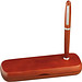 Holz-Schreib-Set/Stifthalter, Silber