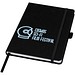 Honua A5 Notizbuch aus recyceltem Papier mit Cover aus recyceltem PET, schwarz