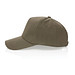 Impact 5 Panel Kappe aus 280gr rCotton mit AWARE Tracer, grün