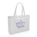 Impact AWARE™ recycelte Baumwoll-Shopper 145gr, weiß