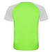 Indianapolis T-Shirt Unisex aus recyceltem Material, Fluor Green / schwarz, M