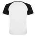 Indianapolis T-Shirt Unisex aus recyceltem Material, weiß / schwarz, 2XL