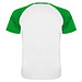 Indianapolis T-Shirt Unisex aus recyceltem Material, weiß / farngrün, L