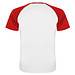 Indianapolis T-Shirt Unisex aus recyceltem Material, weiß / rot, L