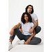 IQONIQ Cooper Jogger aus recycelter Baumwolle, heather anthracite, XXS