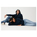 Iqoniq Etosha Lightweight Sweater aus recycelter Baumwolle, navy blau, XXL