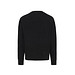 Iqoniq Kruger Relax-Rundhals-Sweater aus recycelt. Baumwolle, schwarz, XXL