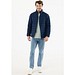 IQONIQ Maiko Herren Steppjacke aus recyceltem Polyester, navy blau, XL