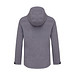 Iqoniq Makalu Damen Softshelljacke aus recyceltem Polyester, vulcano heather grey, L