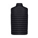 Iqoniq Meru Herren Bodywarmer aus recyceltem Polyester, schwarz, XL