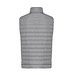 Iqoniq Meru Herren Bodywarmer aus recyceltem Polyester, Silbergrau, XL