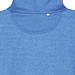 IQONIQ Torres ungefärbter Hoodie aus recycelter Baumwolle, heather blue, XXS