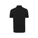 Iqoniq Yosemite Piqué-Poloshirt aus recycelter Baumwolle, schwarz