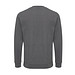 Iqoniq Zion Rundhals-Sweater aus recycelter Baumwolle, anthrazit