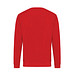 Iqoniq Zion Rundhals-Sweater aus recycelter Baumwolle, rot, XL