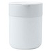 Java 330 ml Keramikbecher mit Silikonhülle und Kunststoffdeckel, weiss