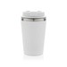 Java 350ml doppelwandiger Becher aus RCS recyceltem PP, weiß