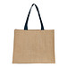 Jutetasche, dunkelblau