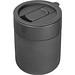 Keramiktrinkbecher mit Silikonhülle, 340ml , anthrazit