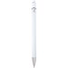 Kish Kugelschreiber mit silbernem Finish, weiss