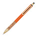 Kugelschreiber mit Korkgriffzone, orange