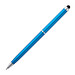 Kugelschreiber mit Touchfunktion, blaue Mine, hellblau