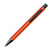 Kunststoff-Kugelschreiber "Galway" mit Clip aus Metall, blaue Mine, orange