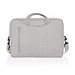 Laluka AWARE™ 15.4 Zoll Laptop-Tasche aus recycelter Baumwolle, grau