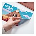 LapKoser® 3in1 Notebookpad 28x16 cm, weiss / individuell