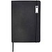 Legato Elegance A5 Hardcover Notizbuch mit Tintenroller Set, schwarz